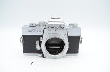 Minolta SRT 102 35mm Camera Body, Chrome Version 1 with Mirror Lockup 