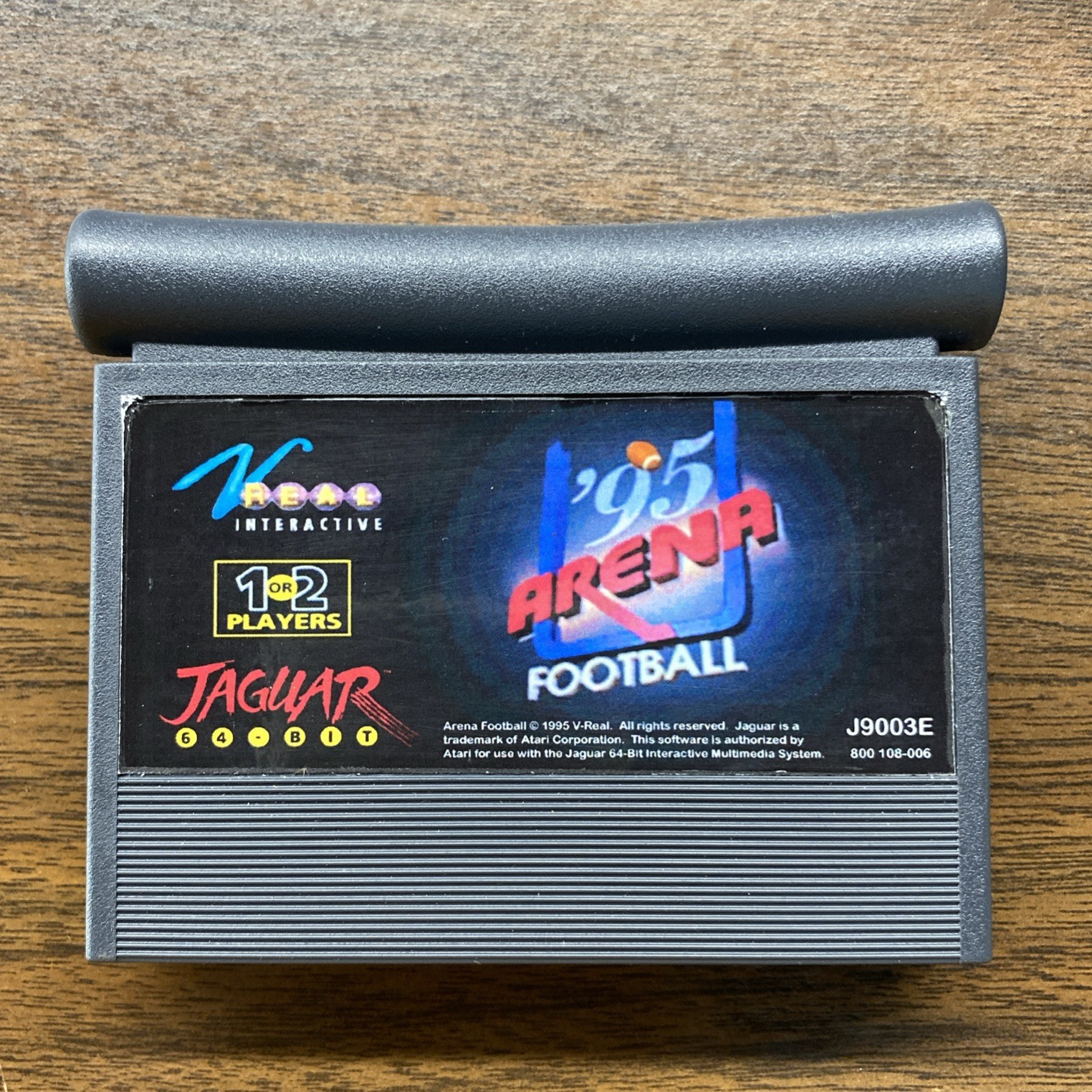 1995 Atari Jaguar Video Game 64 Bit 95 AFL Arena Football League