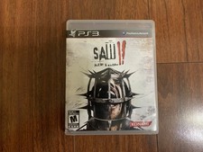 Saw II Flesh & Blood PS3 PlayStation 3 CIB Tested Manual Cover Damage