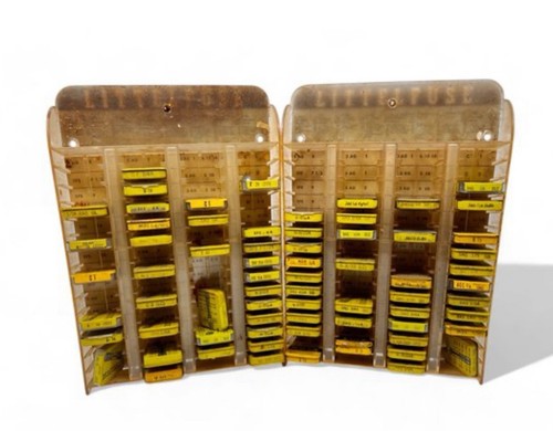 3 LITTLE FUSE DISPLAY CASES RACKS WITH ROUND FUSES | eBay