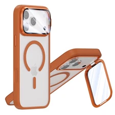 Magnetic Case Camera Protector Cover Kickstand for iPhone 17 Pro Max 16 15 14 13