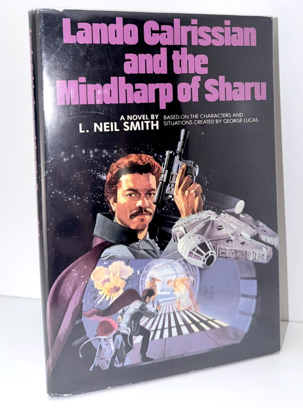 STAR WARS LANDO CALRISSIAN / MINDHARP OF SHARU - L. Neil Smith BCE N47 Hardcover