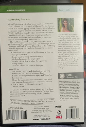Yoqi: Six Healing Sounds Qigong Emotional Intelligence with Marisa Cranfill DVD - Picture 2 of 2