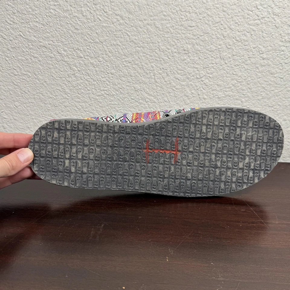 Zapatos Sanuk Sidewalk Surfer para mujer talla 11 multicolor azteca mocasines sin cordones Foto 4 de 4