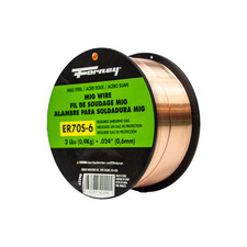 Forney 42291 ER70S-6, MIG Welding Wire, Mild Steel, .030 in Dia x 2 Pound Spool
