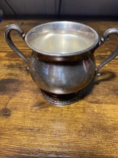 Silverplate Camille International Silver Company Open Sugar Bowl 12.5 Ounces