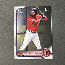 2022 Bowman Junior Sanquintin #BCP-80 1st Chrome Cleveland Guardians