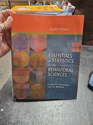 Essentials of Statistics for the Behavioral Sciences 8th Edition Paperback