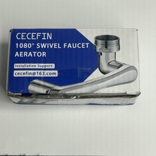 Cecefin 1080 Degree Swivel Faucet Aerator B0B28TMGLG New