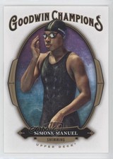 2020 Upper Deck Goodwin Champions Simone Manuel #17 00gy