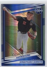 2022 Panini Elite Extra Edition Aspirations Blue /349 Jonathan Cannon #81 1cx3