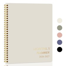 2026-2027 Monthly Planner - 2 Year Monthly Planner 2026-2027, Hard Cardboard Cov
