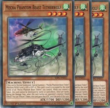 yugioh 3x Mecha Phantom Beast Tetherwolf SDPL-EN011 COMMON 1AUFLAGE ENGLISCH