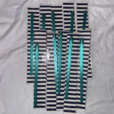 KEEP Collective 10 (Single) Leather Band Bracelets Rainbow / Emerald Collectors