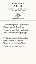 Poesie - René Char ( Giulio Einaudi Editore) [2018]