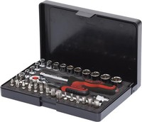 Ks Tools 918.0640 1/4'' Chromeplus SteckschlüSsel-Satz, 40-Tlg.