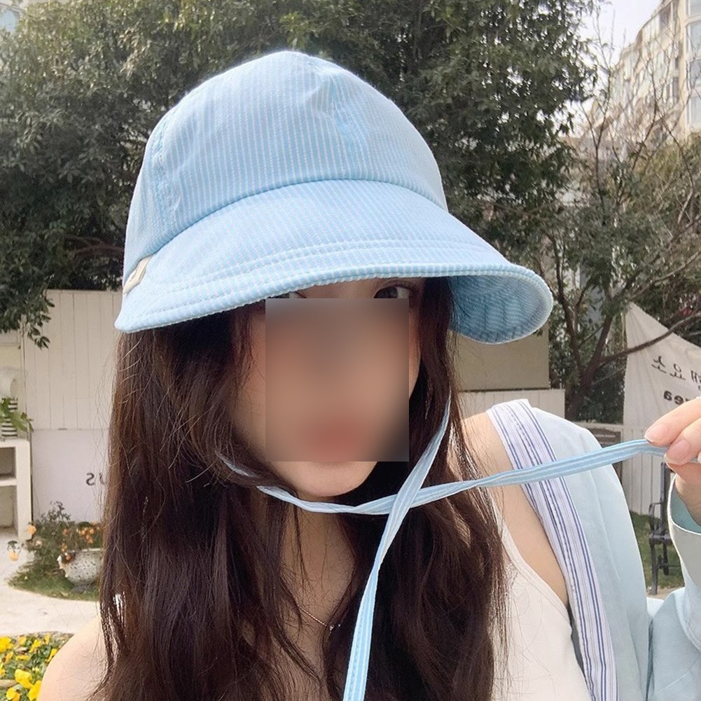 APL Cappello da Pescatore a Righe Leggero Regolabile Traspirante per Uomo Donna