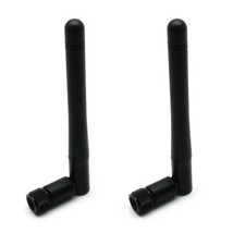 2pcs 2.4GHz Transmitter Receiver Adjustable 90mm WiFi Radio Antenna SMA or RP-S