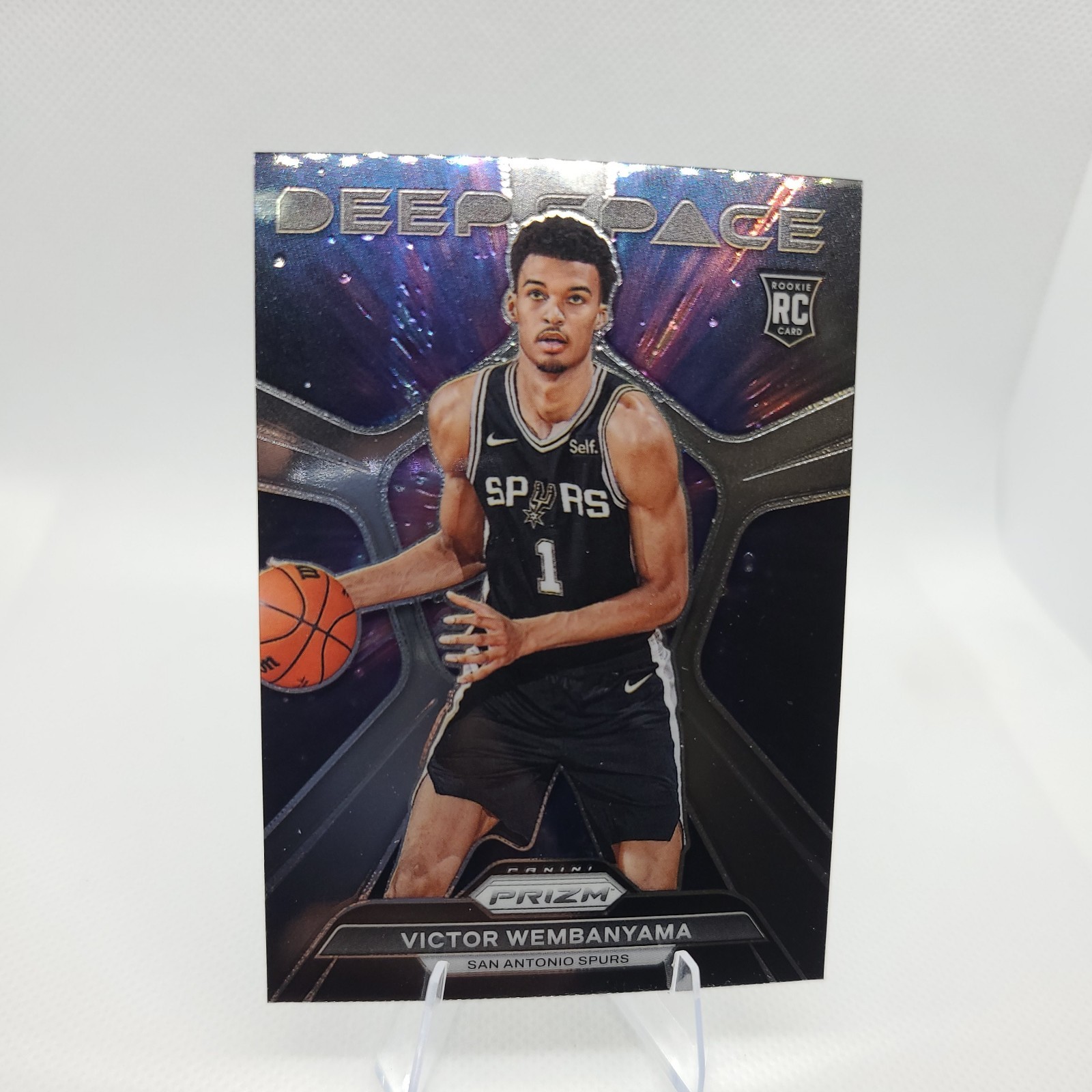 2023-24 Panini Prizm - Deep Space Victor Wembanyama #1 (RC)