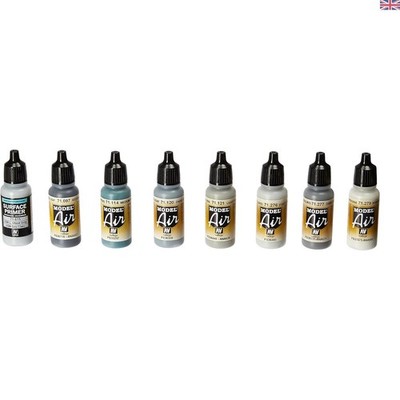17ml Acrylfarben Set - 8 Farben US Navy & USMC aus den 70er Jahren bis heute