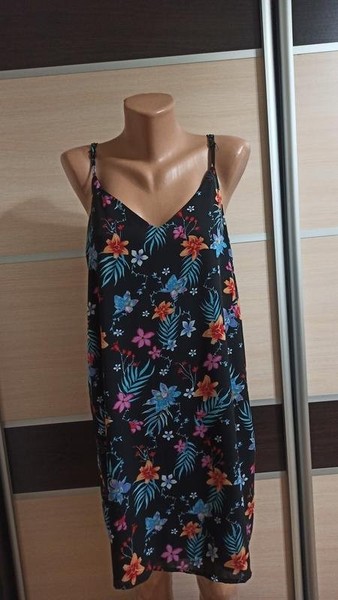 Women Dress Black 38 / M / 46 #BHZ0
