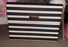 Kate Spade 13" Black White Stripe MacBook iPad Microsoft Sleeve/Case Model K2K