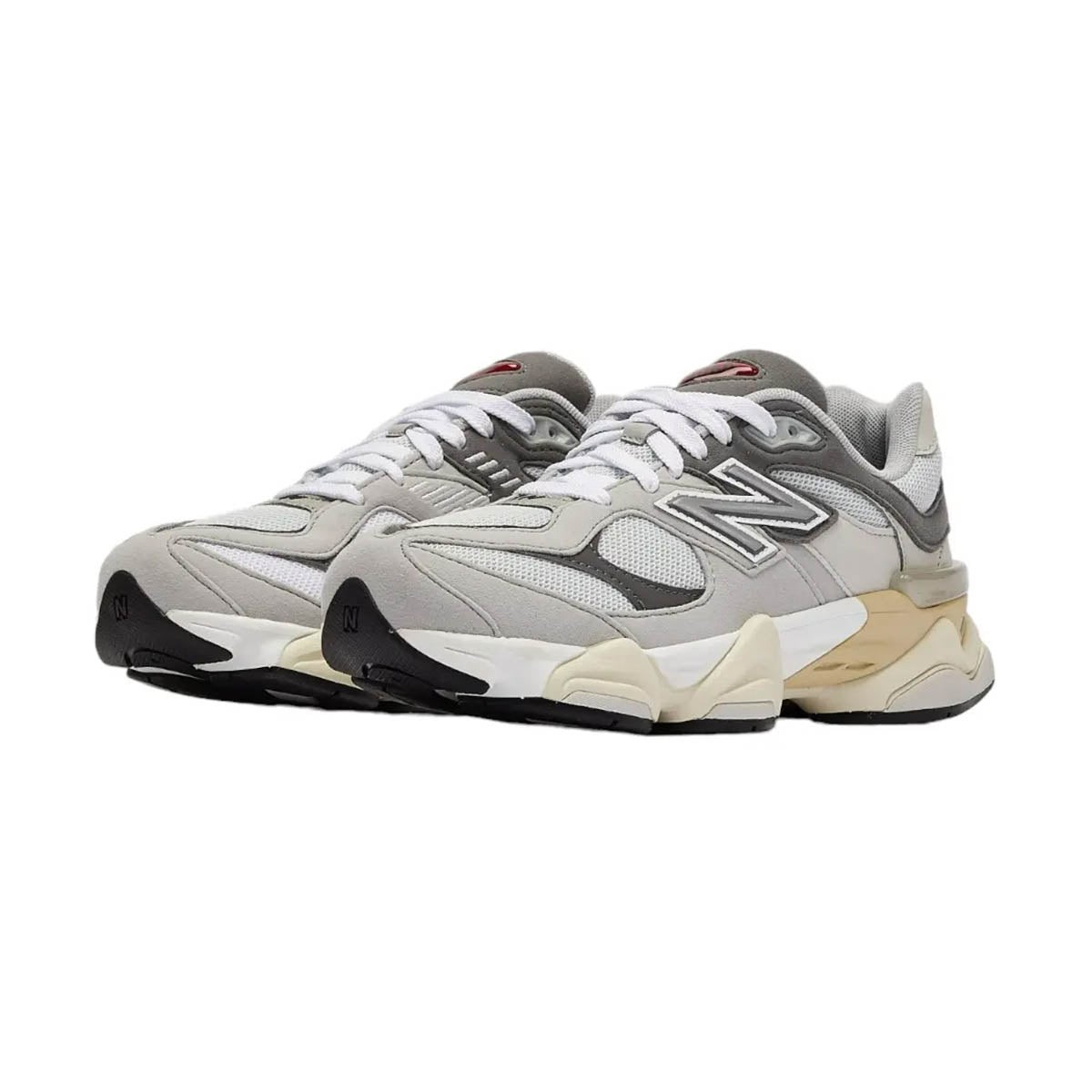 KIDS NEW BALANCE 9060 GC9060GY GREY/GREY SNEAKER ATHLETIC NEW-SIZE 4-M