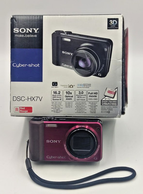 Digitalkamera DSLR Kompaktkamera Sony Cyber-shot DSC HX7V Red 16,2 Megapixel