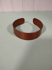 Vintage Copper Bracelet 3/4 inches wide Nice patina 1