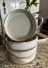 Robert Gordon Forager Stoneware Condiment Stacking Bowls 13 oz NEW LOT OF 4