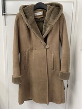 MS25 MONCADA collezioni Mouton Cappotto Pelle di Pecora M Nuovo