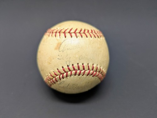 1957 Milwaukee Braves Autographed Signed Baseball Haney Atwell Dittmer Crone - Picture 8 of 9