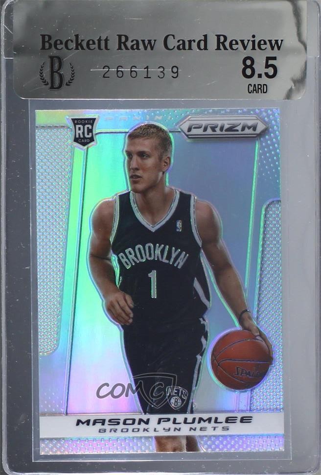 2013-14 Panini Prizm Silver Prizm Mason Plumlee #288 3c7