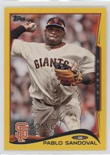 2014 Topps Retail Yellow Pablo Sandoval #327 0b0