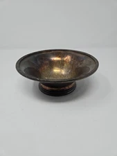Vintage International Silver Company 9 Inch 9" Diameter Footed Bowl