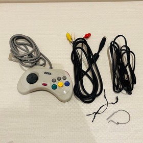 SEGA Saturn Console HST-0014 Complete Boxed Set Christmas NiGHTS Japan Used