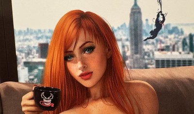 WAIFU CHRONICLES #1 Mary Jane Venom Full Chase Cvr by Sidney Augusto NM W/Loader