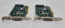 Lot of 2 Atto Express PCI DC SCSI 0076-PCBX-001