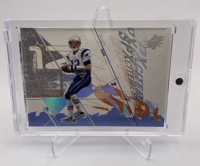 2003 Upper Deck SPX TOM BRADY  SPXCITEMENT  HOLO FOIL NE PATRIOTS #102 Patriots 