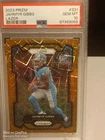 JAHMYR GIBBS 2023 RC PRIZM #331 ORANGE LAZER 🔥 PSA 10