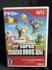 New Super Mario Bros. Wii (Nintendo Wii, 2009 )No Manual Tested