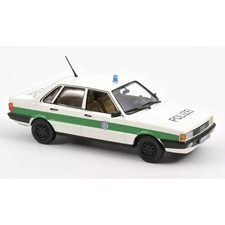 NOREV 1/43 AUDI Police Car AUDI 80 POLIZEI 1979 Alloy Car Model 