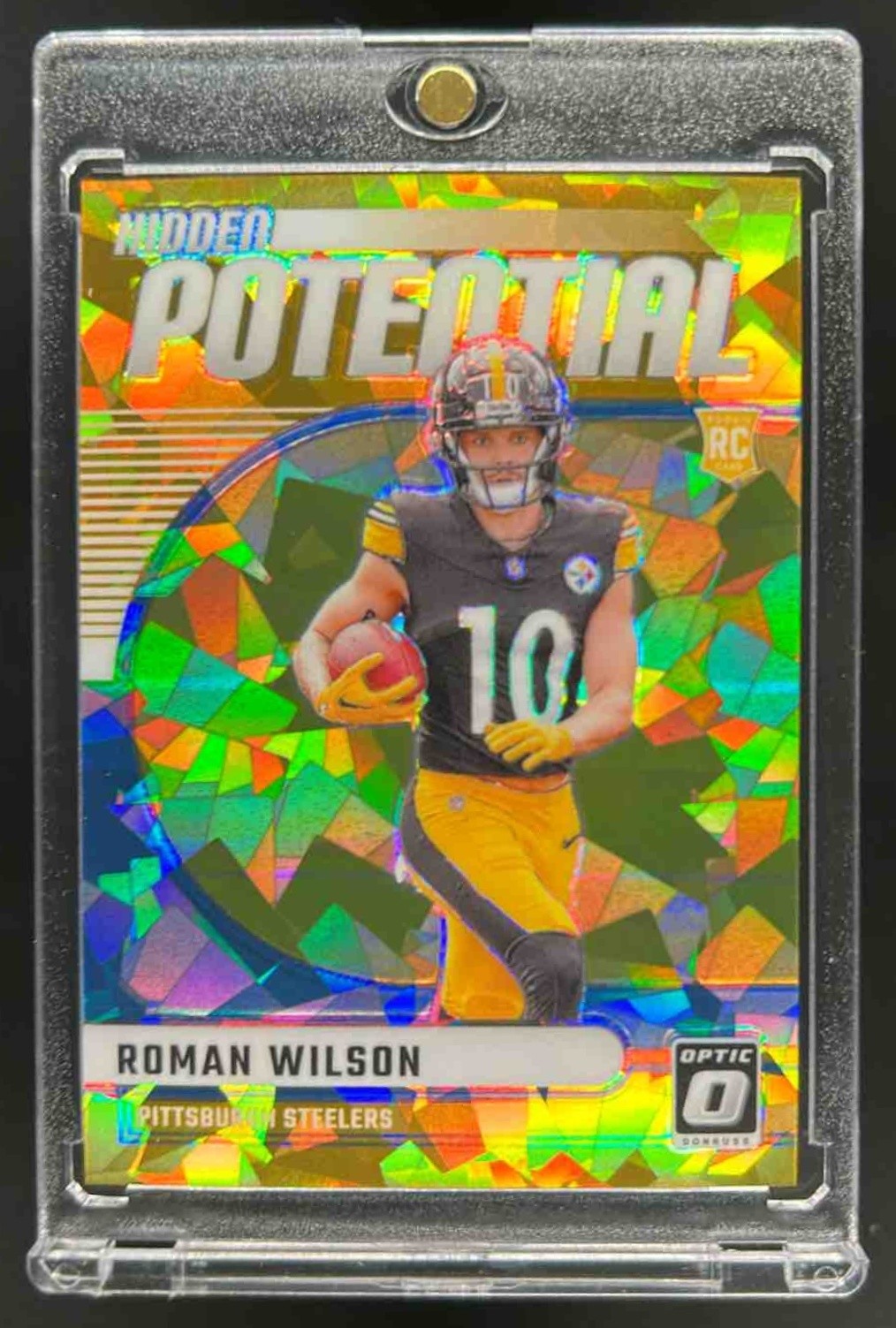 Roman Wilson Panini Donruss Optic Hidden Potential #4 Ice