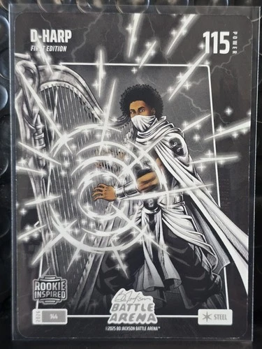 2026 Bo Jackson Battle Arena D-Harp Rookie Steel First Edition Dylan Harper