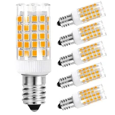 E14 led Light Bulb dimmable, e14 5 Count (Pack of 1), Warm White 3000k 