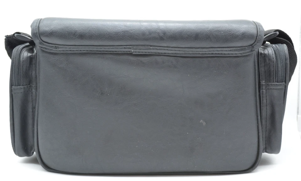 Bolso para cámara vintage de cuero Vanguard con correa para el hombro y espacio interior modular Foto 2 de 4