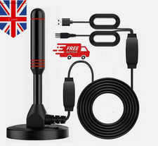 UK Best Portable TV Antenna Indoor Outdoor Digital HD Freeview Aerial Ariel GB