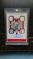 2018 Panini Cornerstones Rookie Jersey Autograph Rhys Hoskins