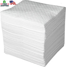 Oil Spill Pads White Oil-Only Absorbent Mat Water-Repellenttear-Resistant Absorb