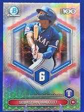 2026 Bowman Chrome Baseball Sebastian Walcott Bowman Top 100 BTP-6